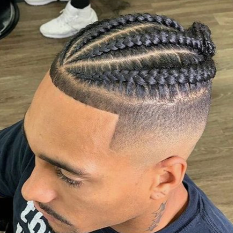 Cornrows & Haircut at Zaina’s Hair Studio Berlin
